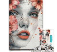 The Fairys Eyes Colourful Wooden Jigsaw Puzzle 1000 Pieces for Adults | Clear image details: an activity that can be paused and resumed at your own pace.