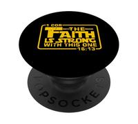 The Faith is strong with this one Christian Bible Saying PopSockets Adhesive PopGrip