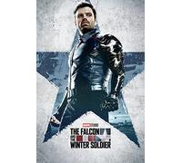 The Falcon And The Winter Soldier (2021) V3 TV Show Poster Framed or Unframed Glossy Poster (A4-210 x 297 mm Unframed)