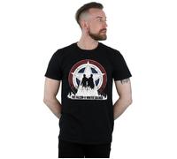 The Falcon And The Winter Soldier Star Silhouettes T-Shirt Marvel Black 5XL