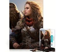 The Falconer 1000 Piece Jigsaw Puzzles for Adults Jigsaw Thought Toy Indoor Fun Accurate Edge Art Collectible (38x52cm)