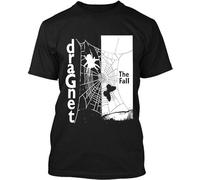 The Fall Dragnet Post-Punk Rock Band Album Music Logo T-Shirt Black L