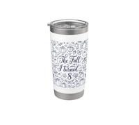 The Fall I Turned 8 Aesthetic Autumn Birthday Stainless Steel Insulated Tumbler