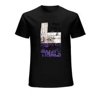 The Fall Mens T-Shirt Mark E Smith Live at Witch Trials Vinyl Cd Band Gang of Four Size M Black