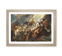 The Fall of Phaeton by Peter Paul Rubens Framed Print | A2 Oak Framed Wall Art | Ready to Hang | Modern Nature Picture | Living Room Bedroom Lounge Office