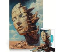 The Fallen Titan 1000 Piece Jigsaw Puzzles for Adults Jigsaw Memory Lift Slow Enjoy Image Assembly Creative Gift (50x75cm)