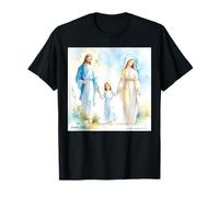 The Family Holy Walks with us - Advent and Nativity T-Shirt