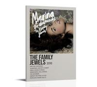 The Family Jewels by Marina Poster Wall Art Canvas Cover Aesthetic Poster Home Decor for Living Room 12x18inch(30x45cm) Frame-style