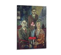 The Family of The Painter Adalbert Trillhaase Otto Dix Painter Poster Print Photo Art Painting Canvas Poster Home Modern Decor Posters 24x36inch(60x90cm)