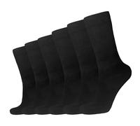 The Fancy Dress 6 Pairs Diabetic Socks for Men Non Elastic Soft Grip Comfortable Top cotton Rich Gentle Skin Diabetes Mens Socks UK Size 6-11, 23900139
