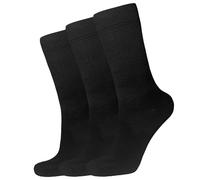 The Fancy Dress Diabetic Socks for Men Non Elastic Soft Grip Comfortable Loose Top cotton Rich Gentle Skin Diabetes Mens Socks UK Size 6-11, 23900139-3 Pk