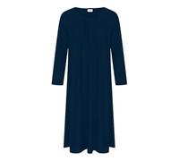 The Fancy Dress® Girls Abaya Dress Long Sleeve School Uniform Islamic Prayer Dress Maxi Length Robe Jilbab Burka Top Navy, 11-12 Years