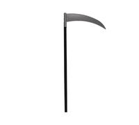 The Fancy Dress® Grim Reaper Scythe - Plastic Scythe Halloween Fancy Dress Prop - 3 Piece Death Scythe Scream Costume Accessory