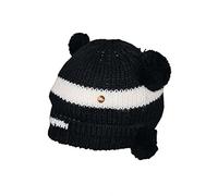 The Fancy Dress® Unisex Beanie Hats for Men's Women's Novelty Animal Face Fun Knitted Wooly Hat Ladies Beanie Winter Pom Pom Hat (Stripe Bear Hat)