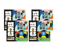The Fans Favourites FIFA Gift Set for Him- 4 Pack, Anti-Perspirant, Body Wash, Body Spray & Limited Edition Skills Football with Pump, 3pc Grooming Kit for Men, Official FIFA Merchandise