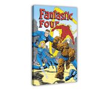 The Fantastic Four First Steps Canvas Poster Bedroom Decor Landscape Office Room Decor Gift 24x36inch(60x90cm)