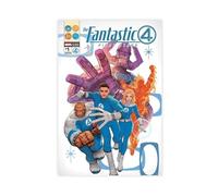 The Fantastic Four First Steps Canvas Poster Wall Art Decor Print Picture Paintings for Living Room Bedroom Decoration 16x24inch(40x60cm)