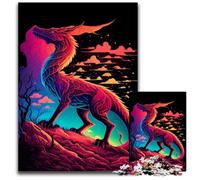 The Fantasy Dragon 1000 Piece Jigsaw Puzzle Jigsaw Puzzles for Adults Erfect for Home Decor, Birthdays, Holidays, And Gifts 50x75CM/19.68x29.52inch