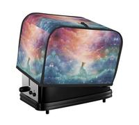 The Fantasy Paradise Space toaster cover is suitable for 2 small toaster covers with wide slots and comes with a storage pocket to meet diverse baking needs.