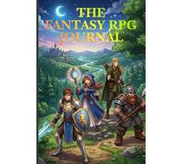 THE FANTASY RPG JOURNAL FOR GAMERS (HARDCOVER VERSION): 6 x 9 Size with Lined, blank and grid pages!