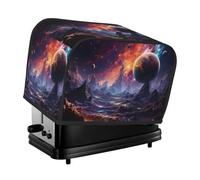 The Fantasy World toaster cover is suitable for 2 small toaster covers with wide slots and comes with a storage pocket to meet diverse baking needs.
