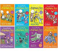 The Faraway Tree Adventures 8 Colour Stories Books Collection Box Set by Enid Blyton Paperback