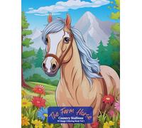The Farm Horse: Country Stallions Coloring Book Vol 1