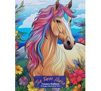 The Farm Horse: Country Stallions Coloring Book Vol 2