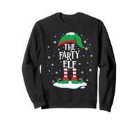 The Farty Elf Christmas Family Matching Xmas Group Funny Sweatshirt