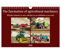 The fascination of agricultural machinery (Wall Calendar 2026 DIN A4 landscape), CALVENDO 12 Month Wall Calendar: Whether historic or new, whether in an exhibition or at work