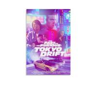 The Fast And The Furious：Tokyo DriftWall Art Modern Minimalist Decorative Painting Waterproof Poster Easy to Maintain Living Room Bedroom Background Wall to Enhance Style08x12inch(20x30cm)Unframe-styl