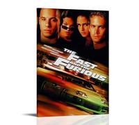 The Fast And The Furious Tokyo DriftWall Art Modern Minimalist Decorative Painting Waterproof Poster Easy to Maintain Living Room Bedroom Background Wall to Enhance Style16x24inch(40x60cm)Frame-style