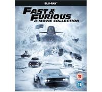 Fast & Furious 1 to 8 Movie Collection Blu-Ray [2017]