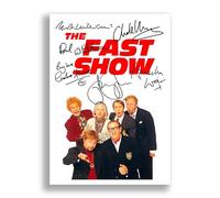 The Fast Show Cast Signed Autograph A4 Poster Photo Print TV Show Series Season Framed DVD Boxset Memorabilia Gift (POSTER ONLY)