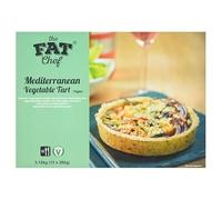 The Fat Chef Mediterranean Vegetable Tart (Vegan) 12 x 260g (3.12kg) | Case of 1