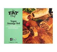 The Fat Chef Vegan Sausage Roll 16 x 120g (1.92kg) | Case of 1