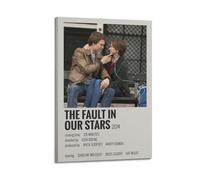 The Fault in Our Stars Posters Aesthetic Wall Art Canvas Vintage Poster Decorative Painting Living Room Bed Room Decor24x36inch(60x90cm) Frame-style
