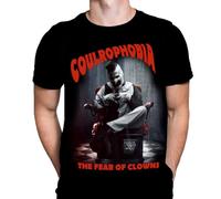The Fear of Clowns - Movie Art - T-Shirt Sizes M - 4XL Horror Slasher Black L