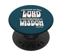 The Fear of the LORD is the Beginning of Wisdom PopSockets Adhesive PopGrip