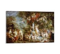 The Feast of Peter Paul Rubens Poster Canvas Wall Art Prints Poster Photo Picture Painting Posters Room Decor 16x24inch(40x60cm)