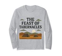 The Feast of Tabernacles Biblical Design Long Sleeve T-Shirt
