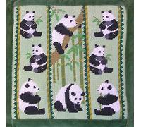 The Fei Collection Panda Paradise Needlepoint Tapestry Kit