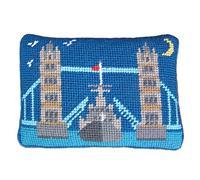 The Fei Collection Tower Bridge Needlepoint Pincushion Kit