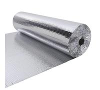 The Fellie 10m x 1.2m Aluminium Bubble Foil Insulation Roll, Radiator Foil Insulation Thermal Wrap Roll, Radiator Reflector Panels for Windows Floor Van Camper Wall Roof, 3mm Thickness