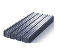 The Fellie 12-Pack Corrugated Roofing Sheets with 50 Screws, 115x45 cm Metal Roofing Sheet, 0.27mm Thickness Heavy Duty Roof Sheets for Shed, Carport & DIY, Anthracite Grey