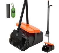 The Fellie Pooper Scooper, Swivel Bin & Rake with 35 Waste Bags for Clean Pet Waste, Long Handle Poop Scooper for Dogs, Non-Breakable Poop Scoops, Use for Yard, Grass, Dirt or Gravel