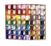 The Felt Box 56 Colour Spectrum Needle Felting Wool Set - Carded NZ Wool Red Yellow Green Blue Purple Brown Grey | Soft for 3D Felting, Dolls & Animal Projects