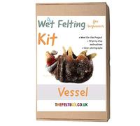 The Felt Box Wet Felting Kit Vessel - Advanced Feltmaking Project