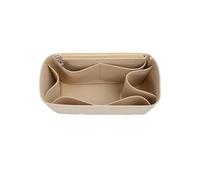 The Felt Organizer is Compatible with Hermes Handbags and Works as a Storage Liner for Birkin 25/30/35 Bags.(Beige A,for Birkin30)