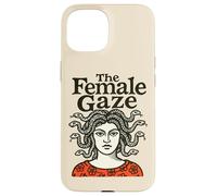 The Female Gaze Medusa Design Feminist Mythology Statement Case for iPhone 15